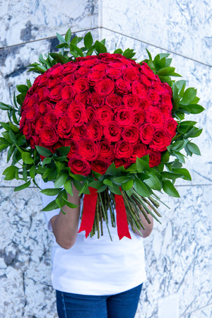 101 Red Roses Bouquet